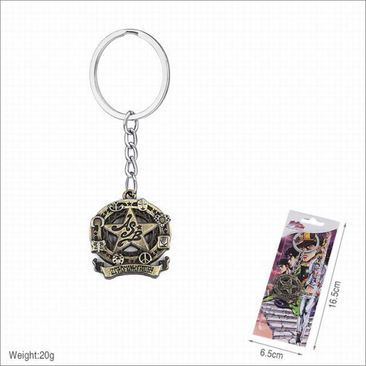 JoJos Bizarre Adventure Keychain pendant 16.5X6.5CM Style D price for 5 pcs
