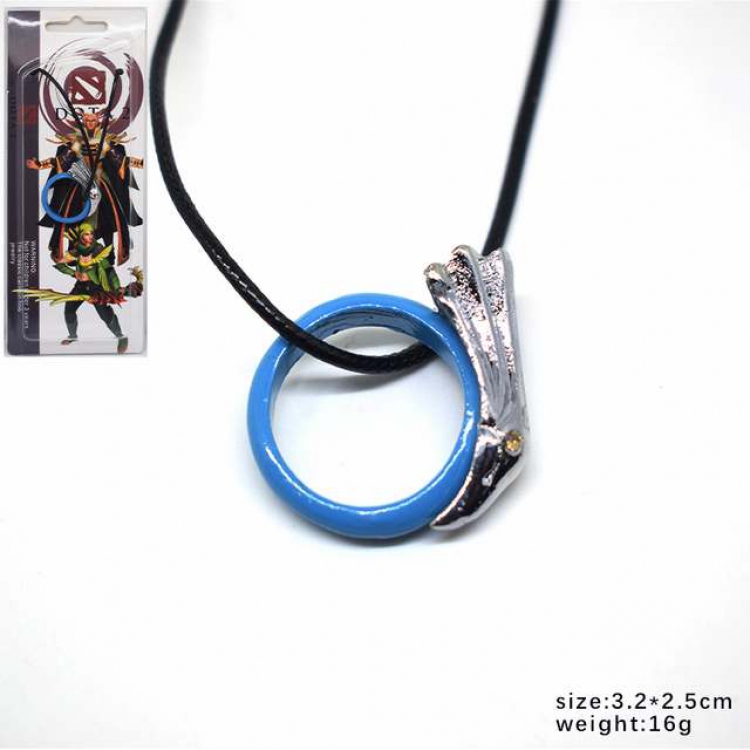  DOTA2 Ring Necklace pendant 3.2X2.5CM 16G