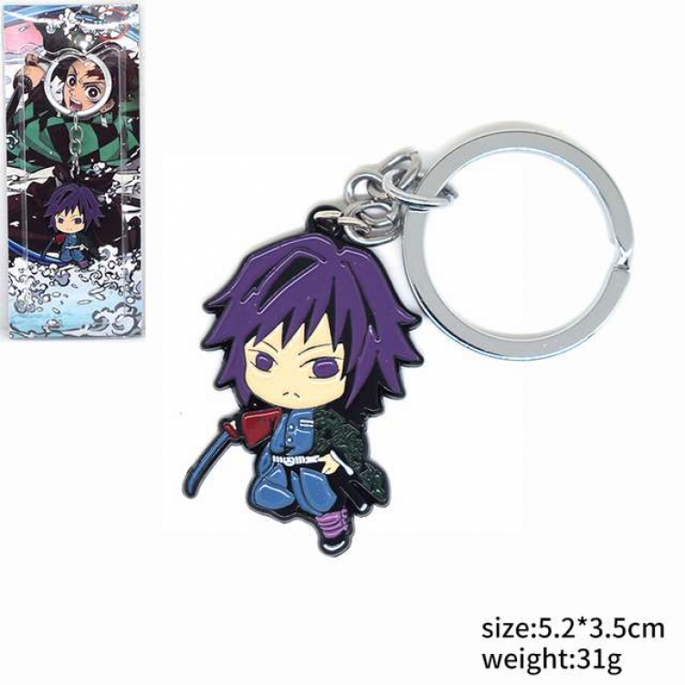 Demon Slayer Kimets Keychain pendant 5.2X3.5CM 31G