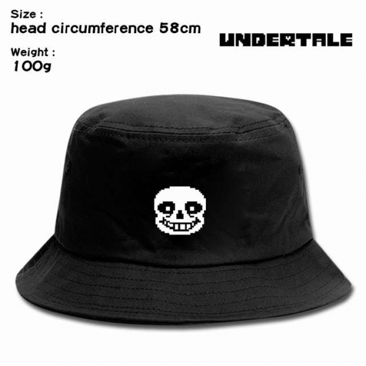 Undertale Anime silkscreen canvas fisherman hat