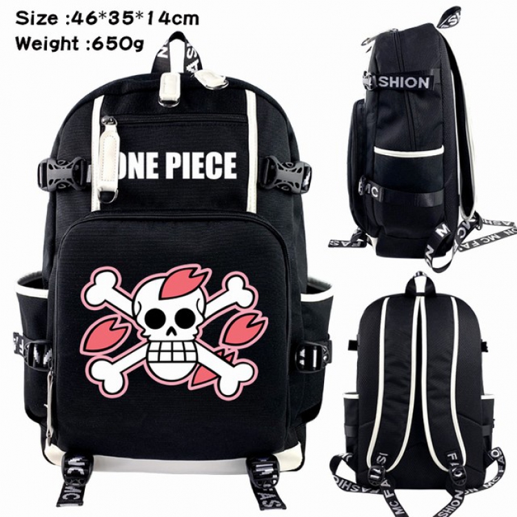 One Piece Chopper Anime Backpack schoolbag 46X35X14CM 650G