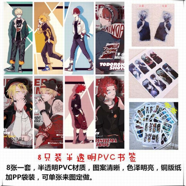 My Hero Academia price for 5 set with 8 pcs a set-Style B