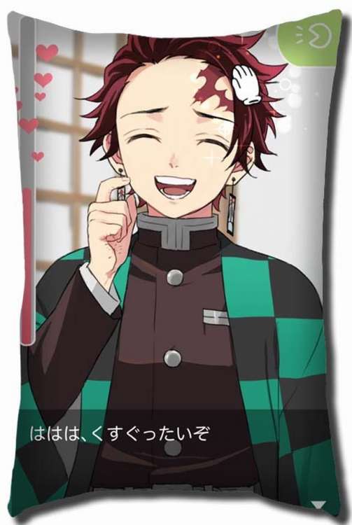 Demon Slayer Kimets Double Sides Long Cushion 40X60CM Book three days in advance NO FILLING