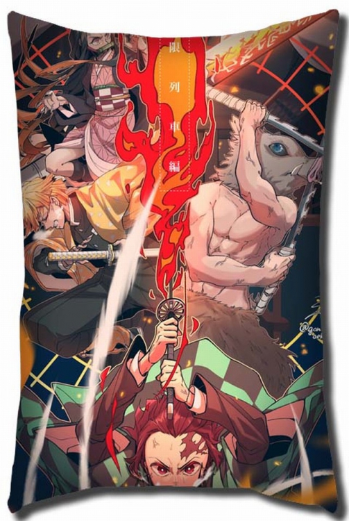 Demon Slayer Kimets Double Sides Long Cushion 40X60CM Book three days in advance NO FILLING