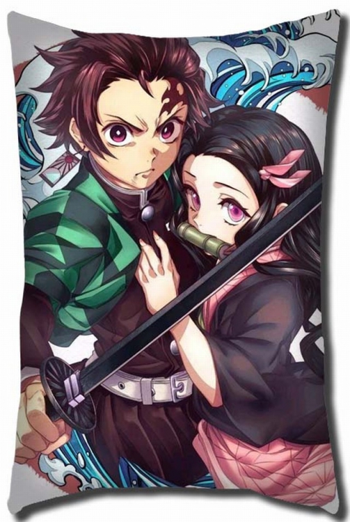 Demon Slayer Kimets Double Sides Long Cushion 40X60CM Book three days in advance NO FILLING