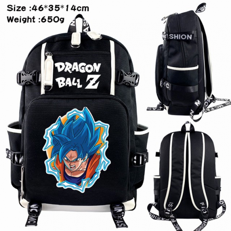 DRAGON BALL Anime Backpack schoolbag 46X35X14CM 650G