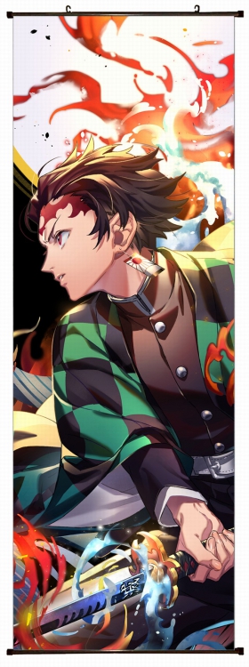 Demon Slayer Kimets Plastic pole cloth painting Wall Scroll 60X170CM preorder 3 days G4-62 NO FILLING