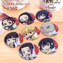 Demon Slayer Kimets a set of 8...