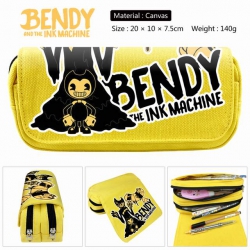 Bendy yellow Anime double laye...