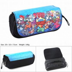 Brawl Stars Double zipper PU p...