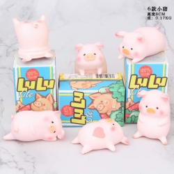LuLu pig a set of 6 Blind box ...