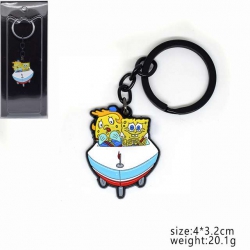 SpongeBob Keychain pendant 4X3...