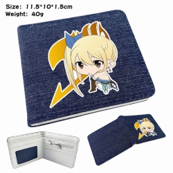 Fairy tail Anime Printed denim...
