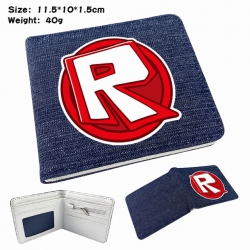 Roblox Anime Printed denim col...