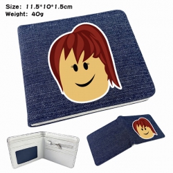 Roblox Anime Printed denim col...