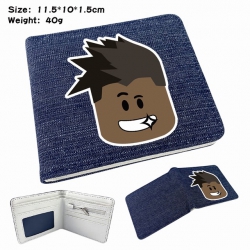 Roblox Anime Printed denim col...