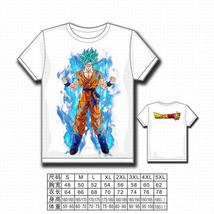 Dragon Ball Full color printed short-sleeved T-shirt S M L XL 2XL 3XL 4XL 5XL