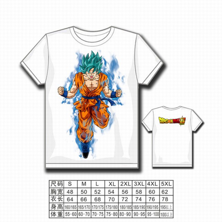 Dragon Ball Full color printed short-sleeved T-shirt S M L XL 2XL 3XL 4XL 5XL