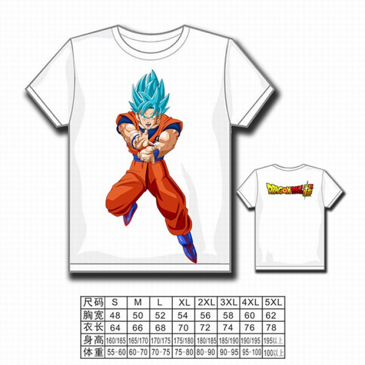 Dragon Ball Full color printed short-sleeved T-shirt S M L XL 2XL 3XL 4XL 5XL