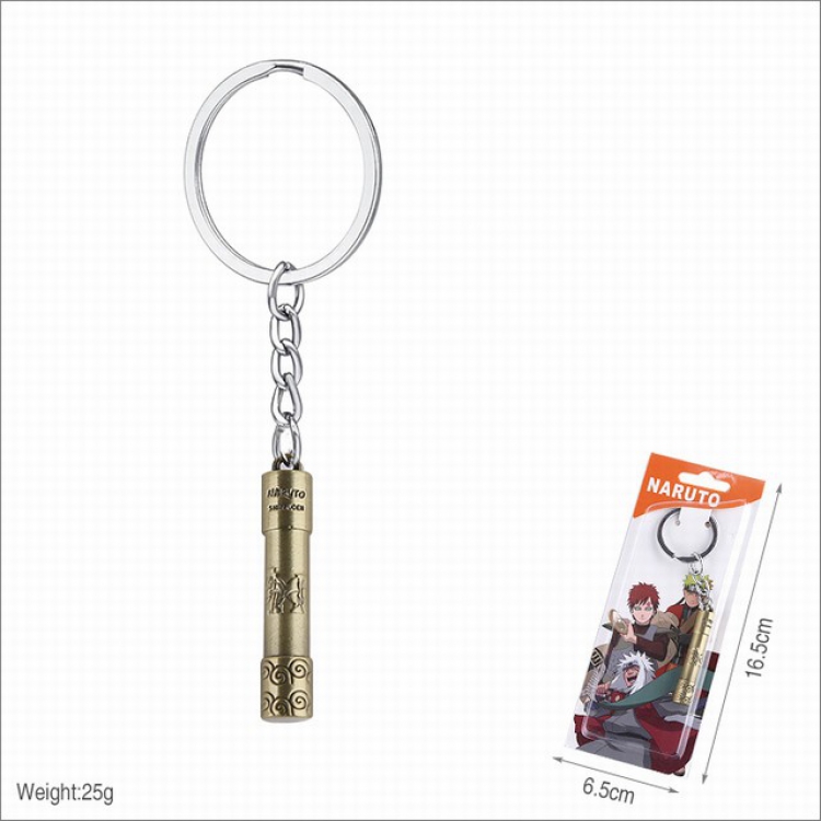 Naruto Keychain pendant 16.5X6.5CM 25G a set price for 5 pcs