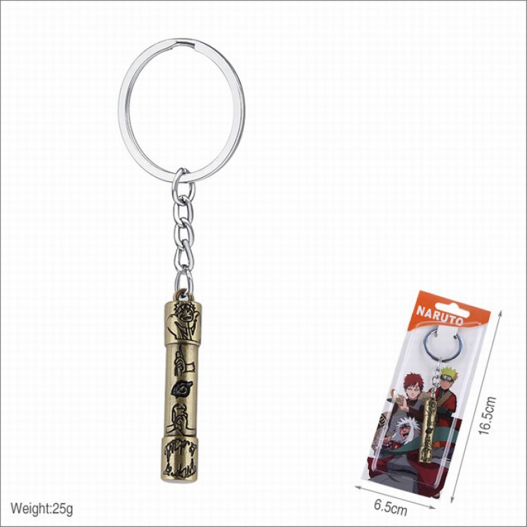 Naruto Keychain pendant 16.5X6.5CM 25G a set price for 5 pcs