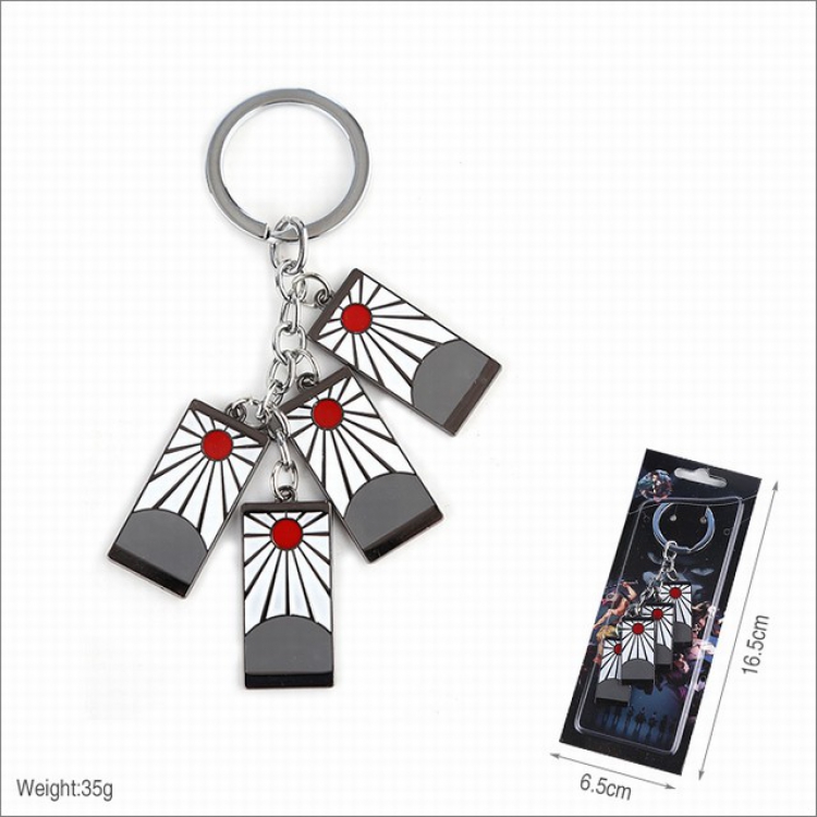 Demon Slayer Kimets Kamado Tanjirou Keychain pendant 16.5X6.5CM 35G
