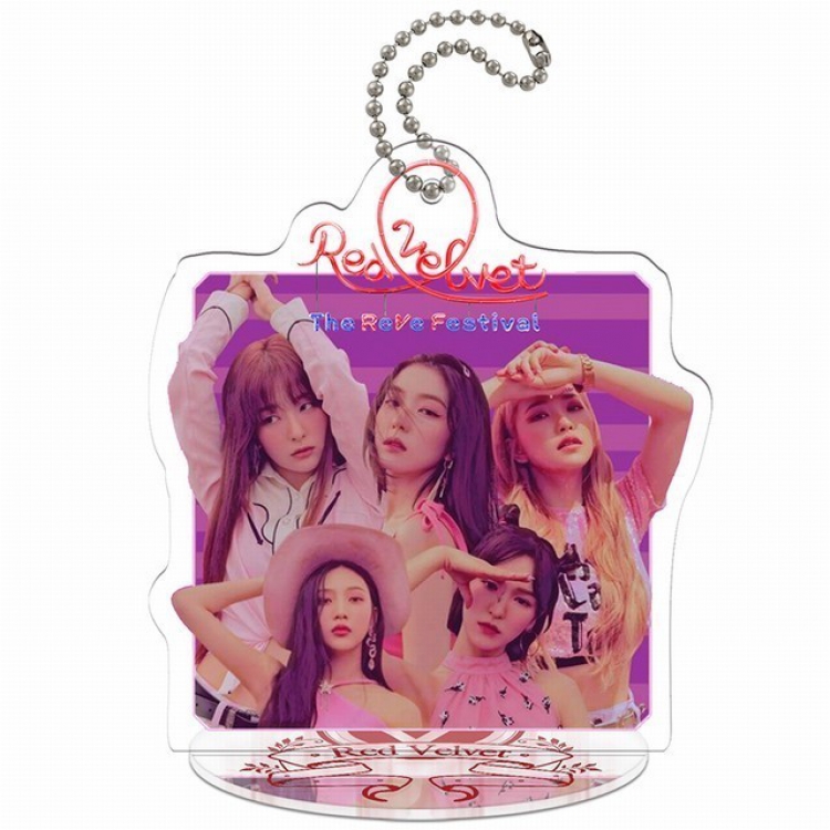 Red Velvet Q version soma Small Standing Plates Acrylic keychain pendant 8-9CM