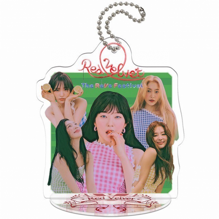 Red Velvet Q version soma Small Standing Plates Acrylic keychain pendant 8-9CM