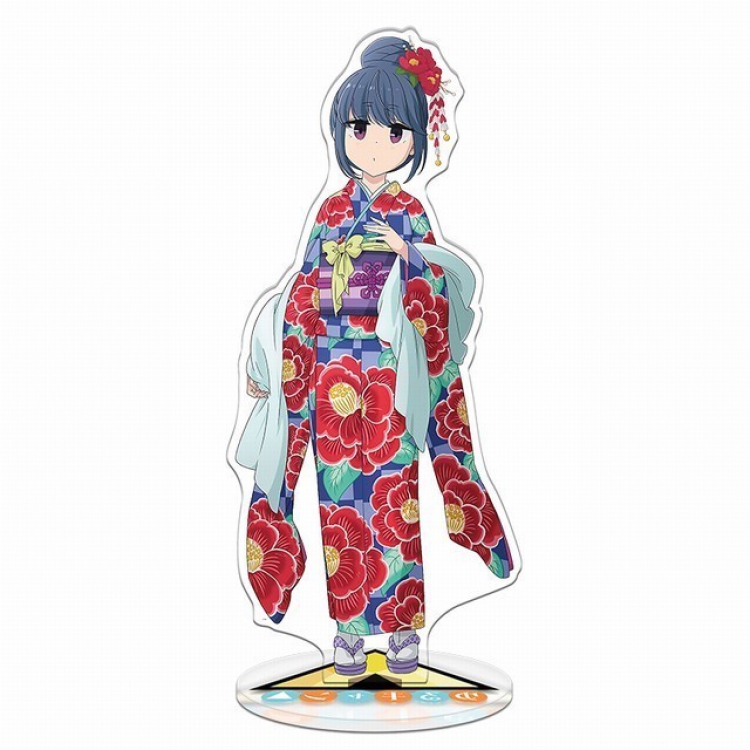 Laid-Back Camp: Room Camp △ Acrylic Standing Plates 20-22CM