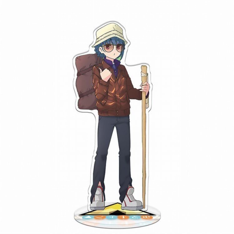 Laid-Back Camp: Room Camp △ Acrylic Standing Plates 20-22CM