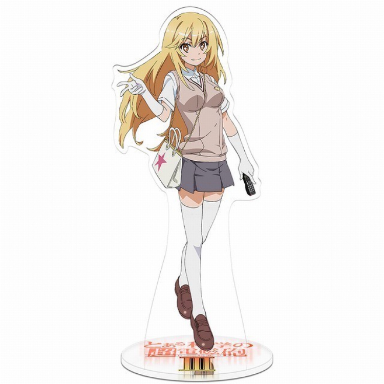Toaru Kagaku no Railgun Shokuhou Acrylic Standing Plates 20-22CM