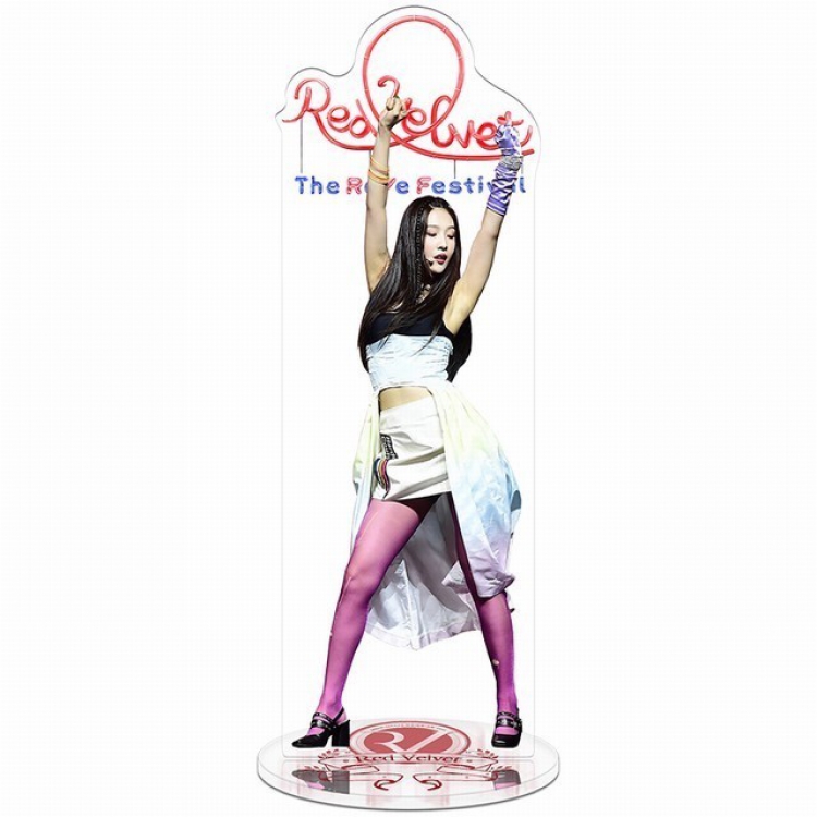 Red Velvet Joy Acrylic Standing Plates 20-22CM
