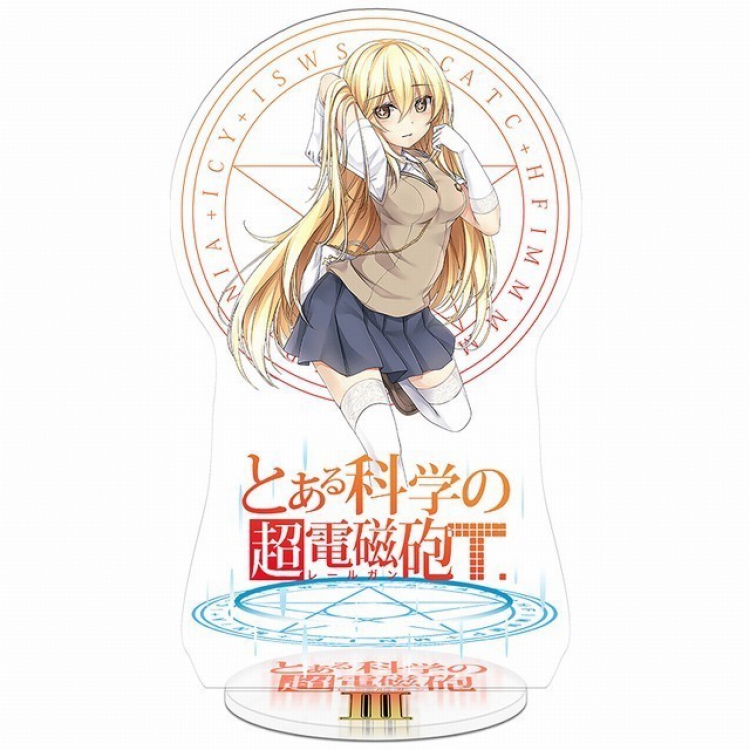 Toaru Kagaku no Railgun Shokuhou Acrylic Standing Plates 20-22CM
