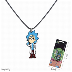 Rick and Morty Necklace pendan...