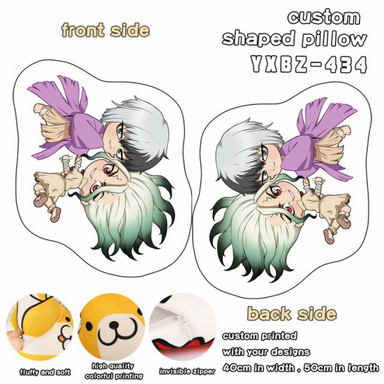 Dr.Stone Custom Shaped Pillow 40X50CM YXBZ434