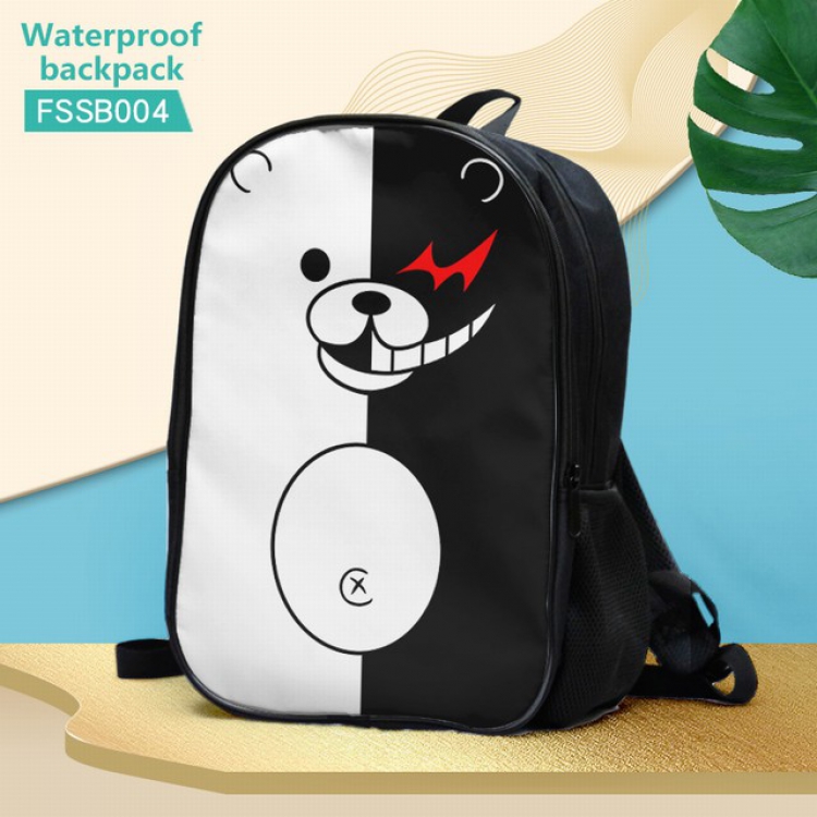 FSSB004-Dangan-Ronpa Waterproof Backpack 30X17X40CM 0.5KG
