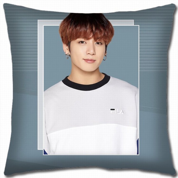 BTS Double-sided full color pillow cushion 45X45CM BS-741 NO FILLING