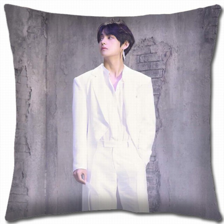 BTS Double-sided full color pillow cushion 45X45CM BS-799 NO FILLING