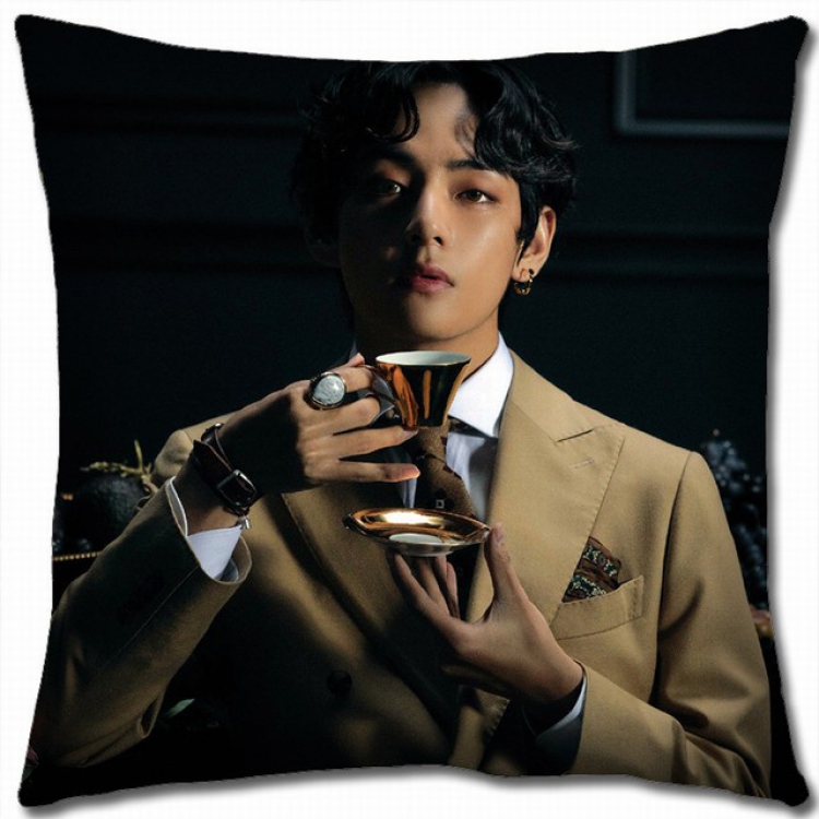 BTS Double-sided full color pillow cushion 45X45CM BS-814 NO FILLING