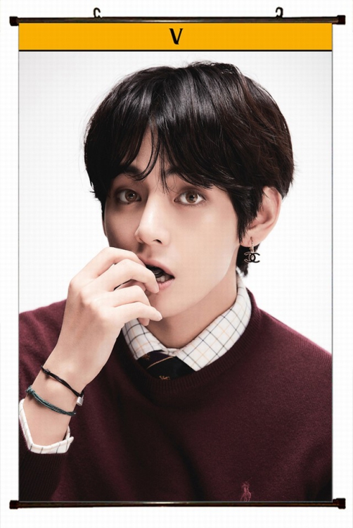 BTS Plastic pole cloth painting Wall Scroll 60X90CM preorder 3 days BS-828A NO FILLING