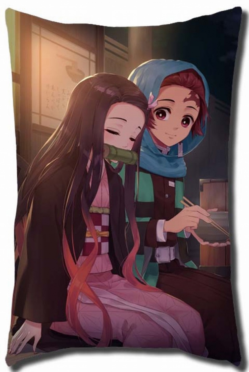 Demon Slayer Kimets Double Sides Long Cushion 40X60CM Book three days in advance G4-130 NO FILLING
