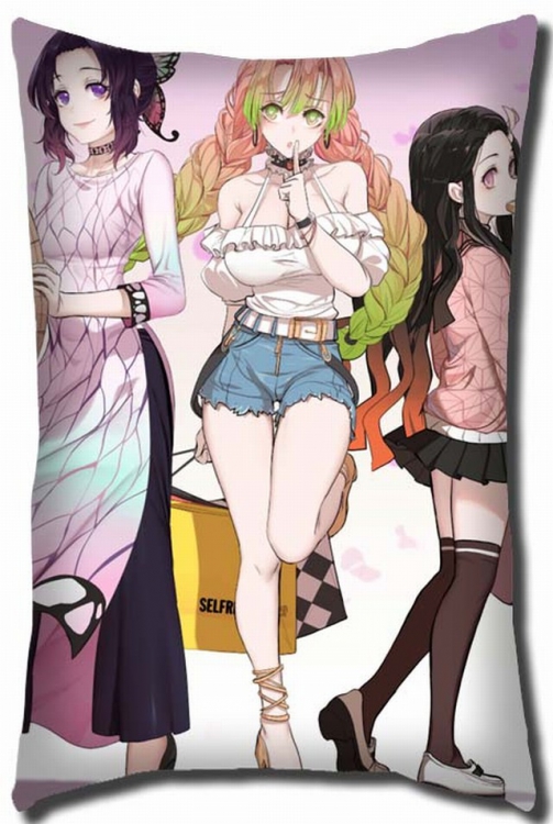 Demon Slayer Kimets Double Sides Long Cushion 40X60CM Book three days in advance G4-147 NO FILLING