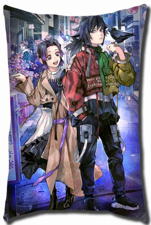 Demon Slayer Kimets Double Sides Long Cushion 40X60CM Book three days in advance G4-152 NO FILLING