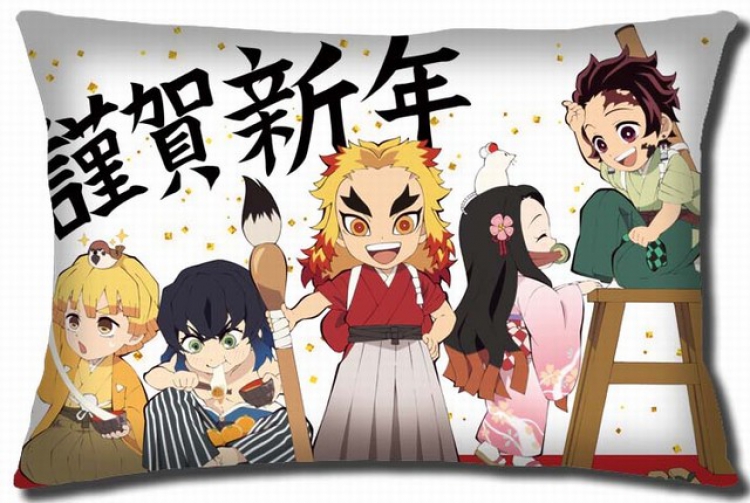 Demon Slayer Kimets Double Sides Long Cushion 40X60CM Book three days in advance G4-212 NO FILLING
