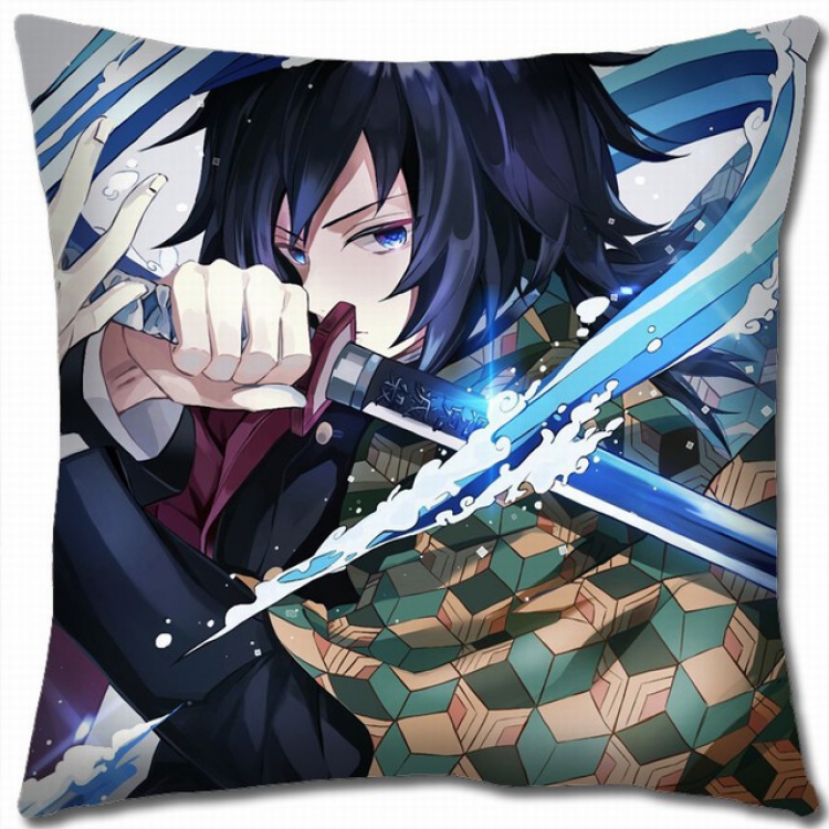 Demon Slayer Kimets Double-sided full color pillow cushion 45X45CM G4-100 NO FILLING