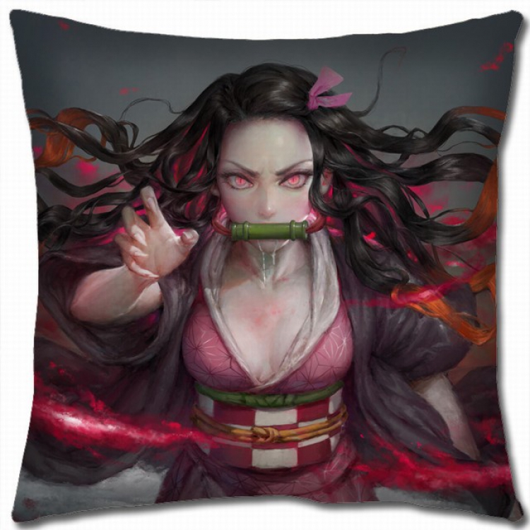 Demon Slayer Kimets Double-sided full color pillow cushion 45X45CM G4-111 NO FILLING