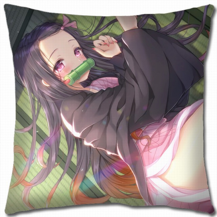 Demon Slayer Kimets Double-sided full color pillow cushion 45X45CM G4-110 NO FILLING