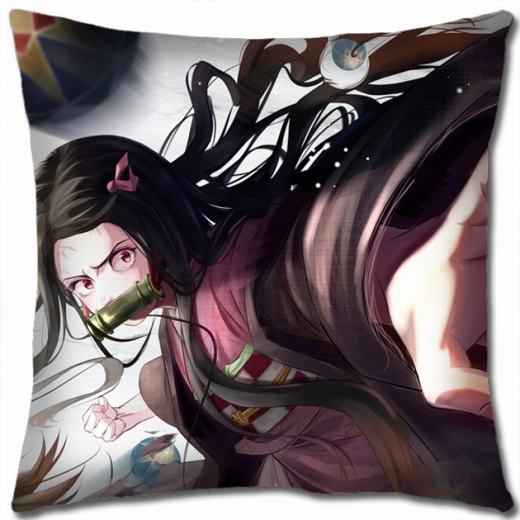 Demon Slayer Kimets Double-sided full color pillow cushion 45X45CM G4-113 NO FILLING