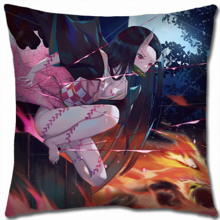 Demon Slayer Kimets Double-sided full color pillow cushion 45X45CM G4-114 NO FILLING