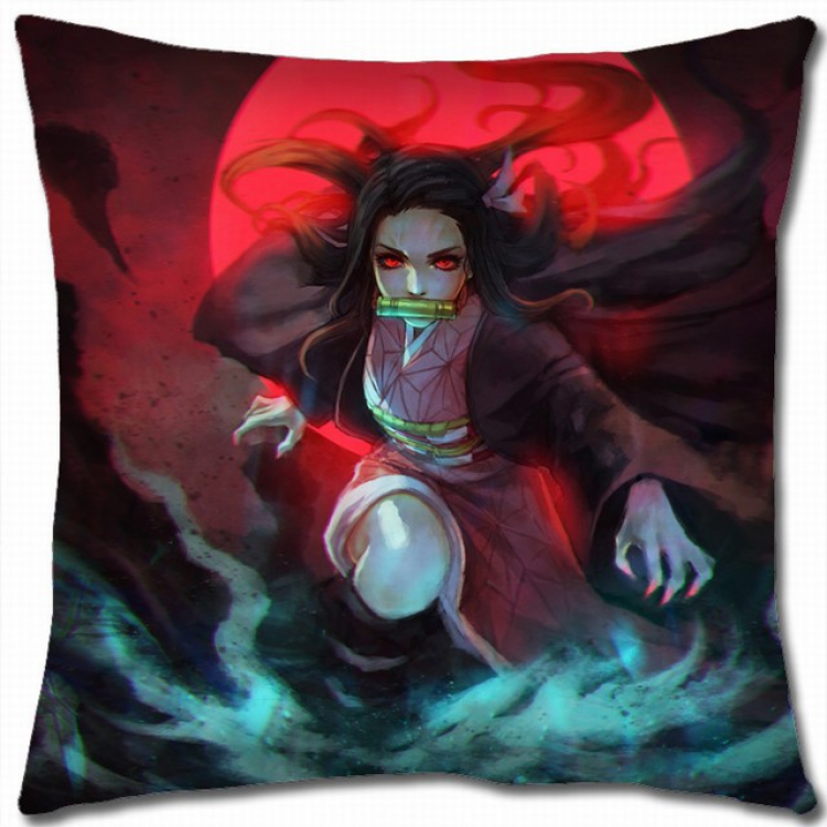 Demon Slayer Kimets Double-sided full color pillow cushion 45X45CM G4-115 NO FILLING